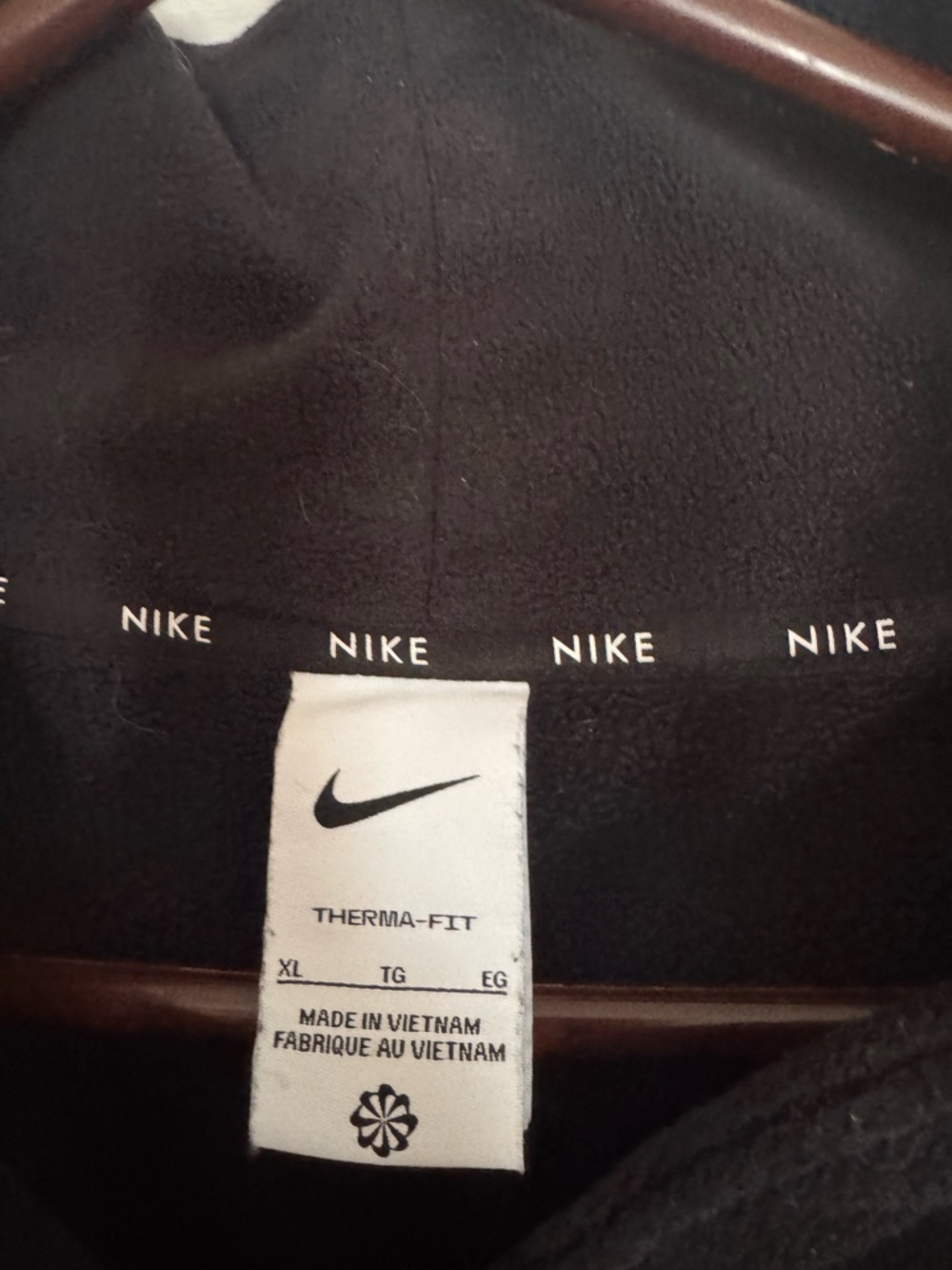 Nike Women's Black Therma-FIT Sweater